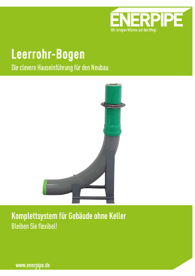 Leerrohr-Bogen Flyer Leerrohr-Bogen Flyer