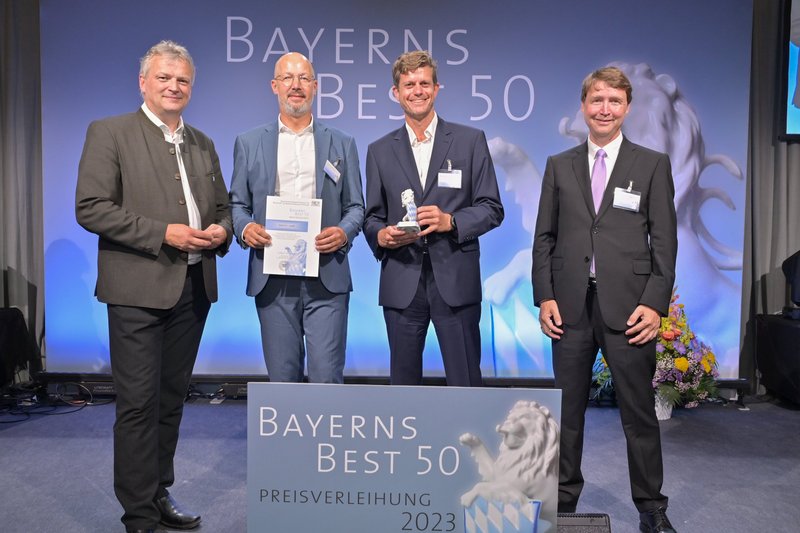 Auszeichnung für ENERPIPE: Bayerns Best 50