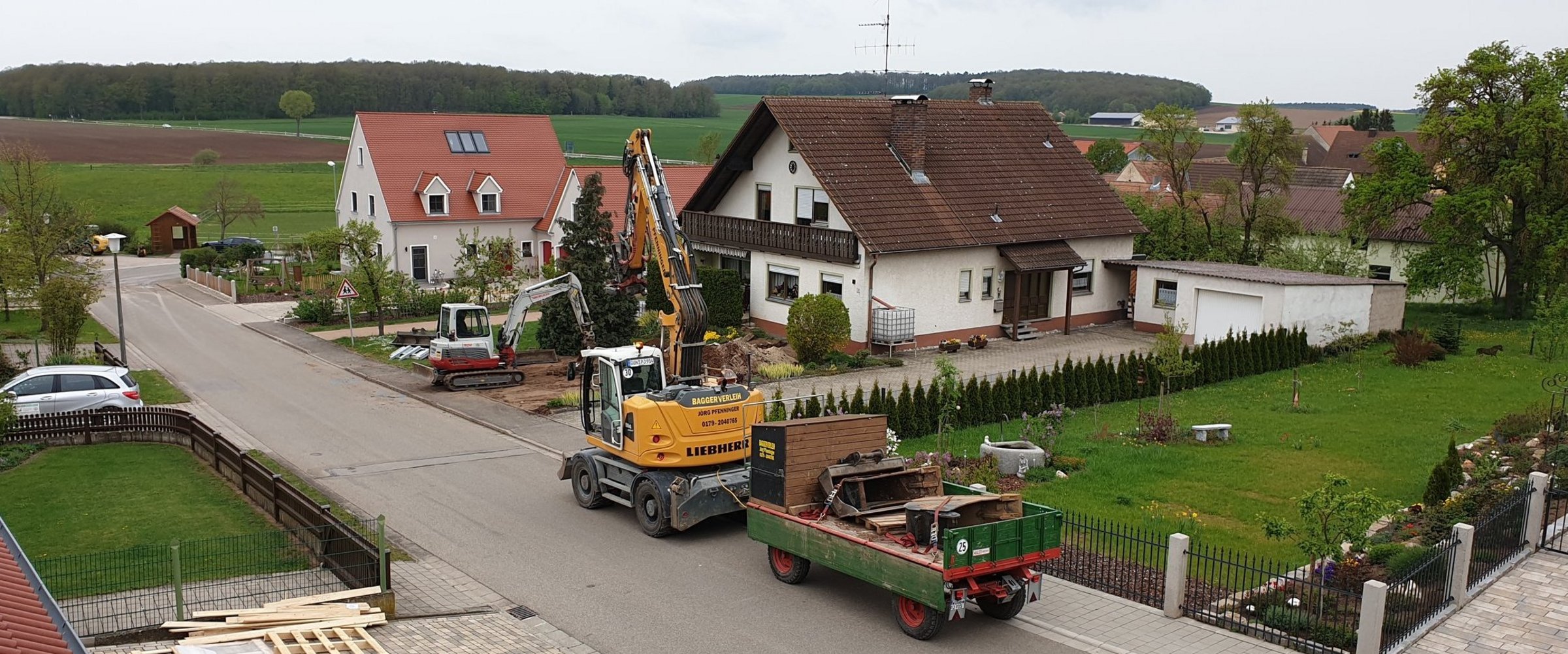 Nahwärmenetz in Dornhausen, Ort