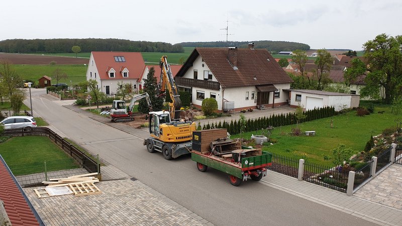 Nahwärmenetz in Dornhausen, Ort