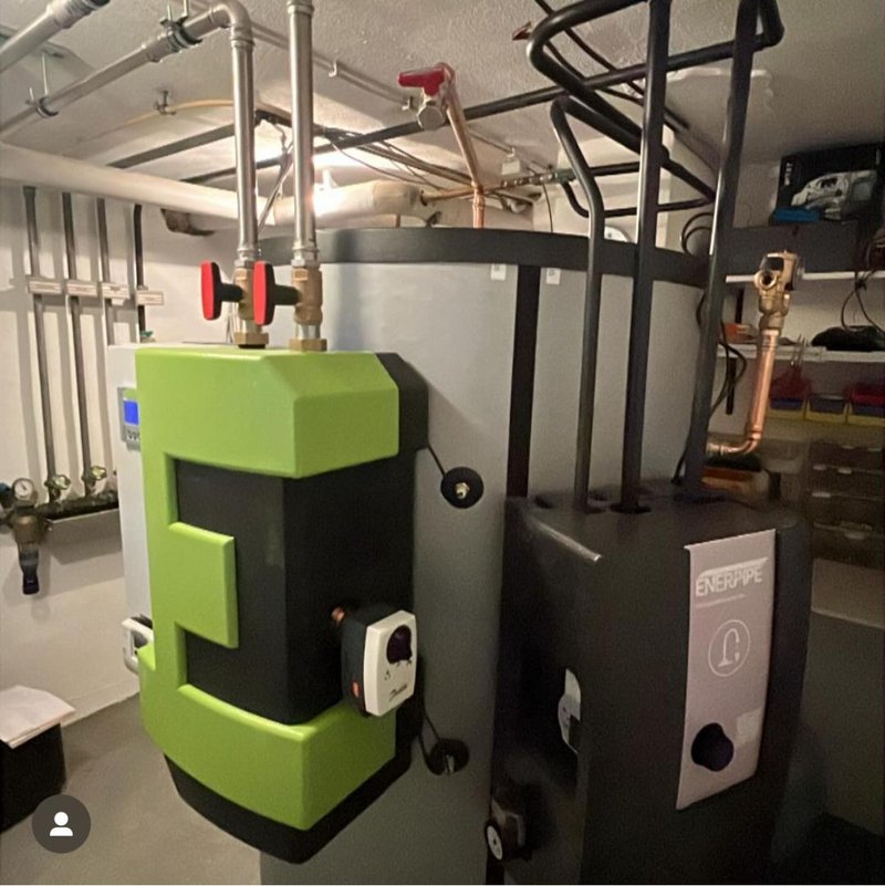 Puffersepicher mit Frischwasserstation von ENERPIPE