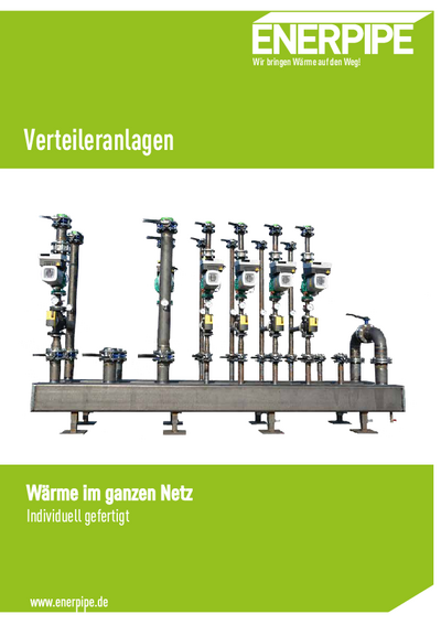 Heizhaustechnik: Verteiler Flyer