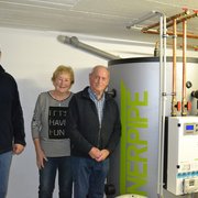 Nahwärmenetz in Vilshofenf: Keller mit Pufferspeicher