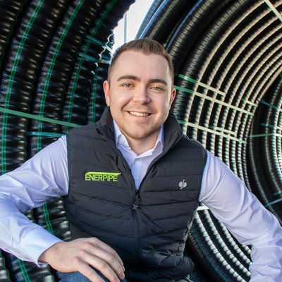 ENERPIPE Mitarbeiter Nico Weikert