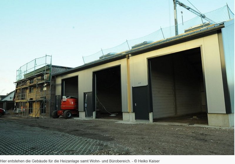 Gartnischkamp: Gebäude für Heizanlage 