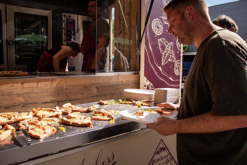 ENERPIPE Sommerfest 2025: Pizza vom Food Truck
