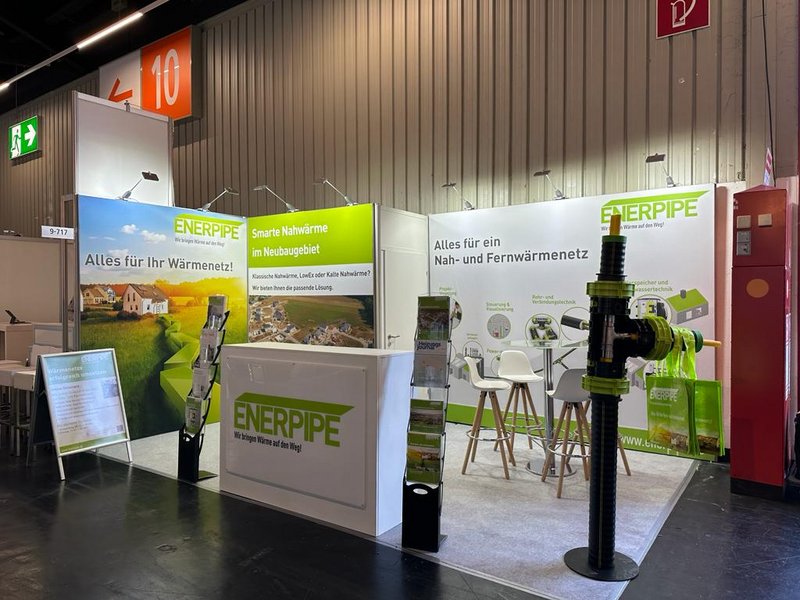 Messestand ENERPIPE KOMMUNALE Nürnberg 2025