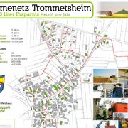 Nahwärmenetz in Trommetsheim, Alesheim Bauschild