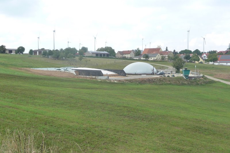 Nahwärmenetz in Degersheim, Biogasanlage