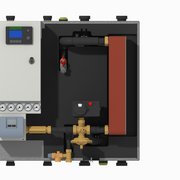 Übergabestation Hochtemperatur ohne Haube