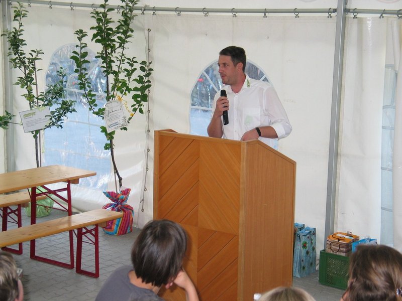 Westheim Nahwärmenetz Einweihung: CHristoph Bachmann
