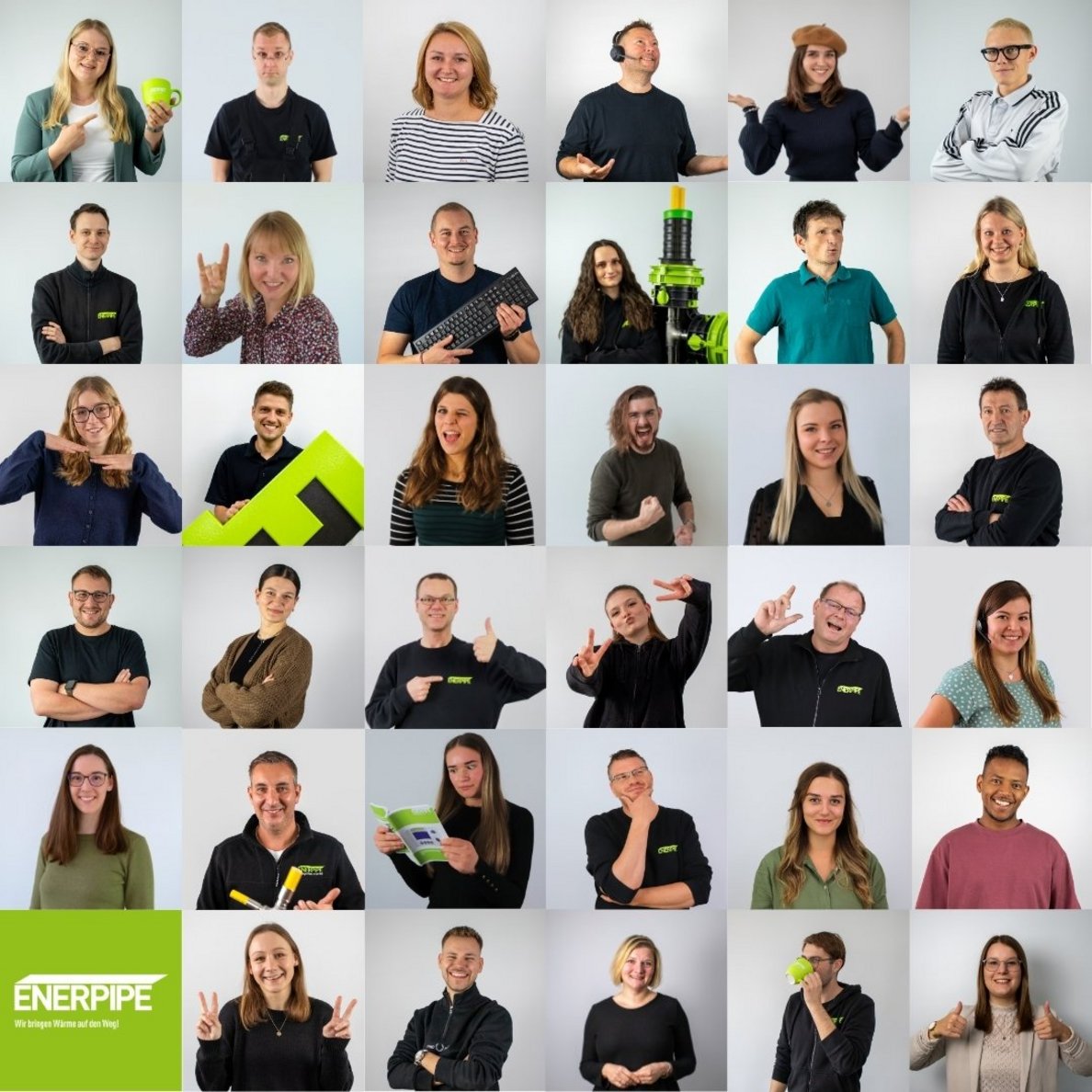 ENERPIPE Team Collage