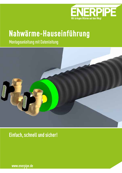 Hauseinführung Montageanleitung Hauseinführung Montageanleitung