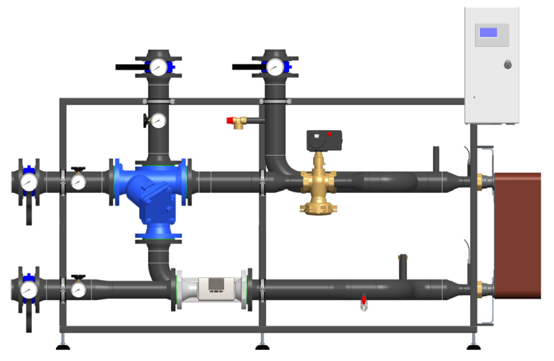 ENERPIPE Übergabestation Typ 100-5000