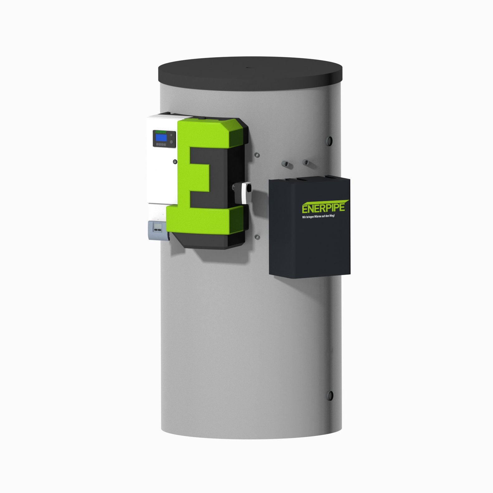 ENERPIPE Nahwärme-Pufferspeicher NHP-Rendering