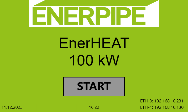 Power to heat von ENERPIPE: EnerHEAT Screenshot der SPS