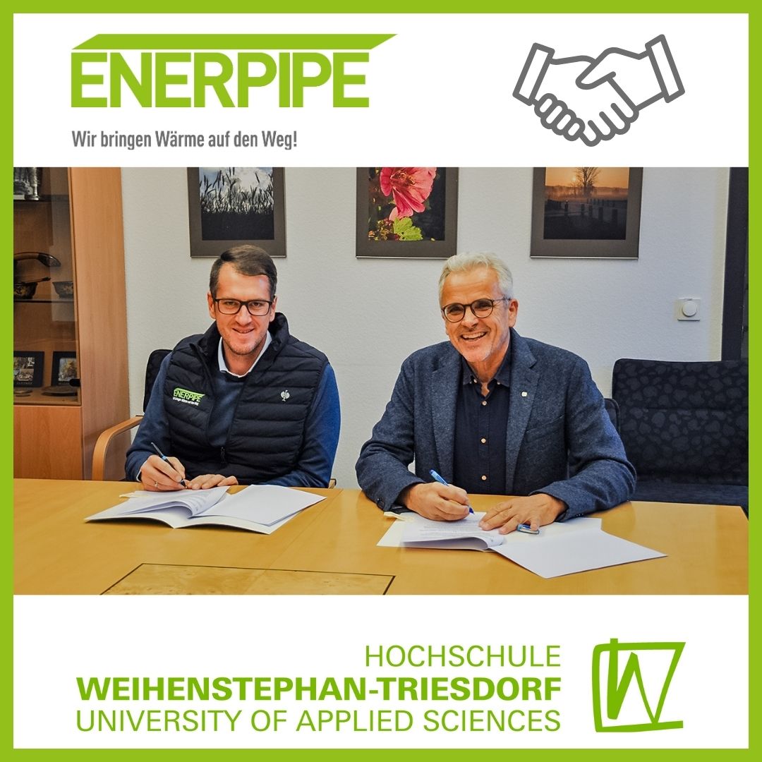 Hochschule Weihenstephan-Triesdorf kooperiert mit Enerpipe
